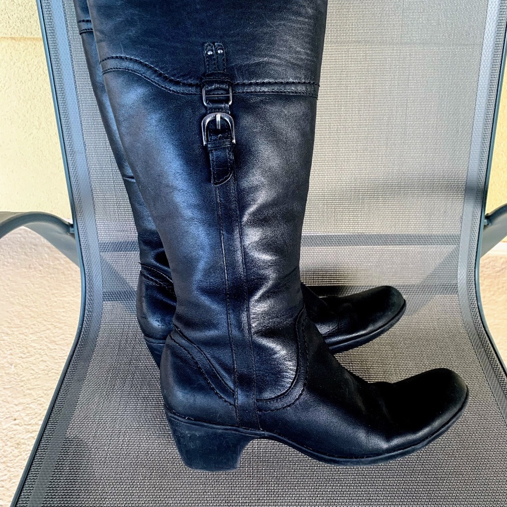 Clarks Women's Ingalls Vicky Black Boots